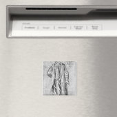 Portrait von Charles V , Heiliger Römischer Kaiser Magnet (In Situ (Geschirrspüler))