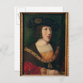 Portrait von Charles V Postkarte (Vorne/Hinten)