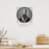 Portrait von Charles von Frankreich Poster (Küche)