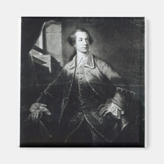 Portrait von Charles Watson-Wentworth Magnet (Vorne)