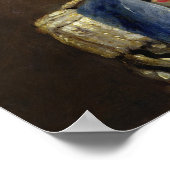 Portrait von Charles X Poster (Ecke)
