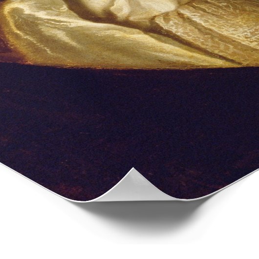 Portrait von Charlotte Aglae von Orleans, 1720er Poster (Ecke)