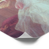 Portrait von Charlotte von Saxe-Cobourg-Gotha Poster (Ecke)