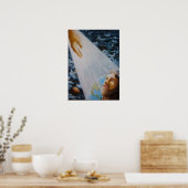 Portrait von Christ Poster (Küche)