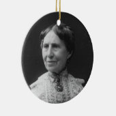 Portrait von Clara Barton Later im Leben Keramikornament (Rechts)