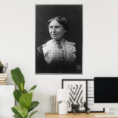 Portrait von Clara Barton Later im Leben Poster (Heimbüro)