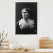 Portrait von Clara Barton Later im Leben Poster (Küche)