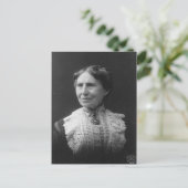 Portrait von Clara Barton Later im Leben Postkarte (Stehend Vorderseite)