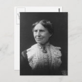 Portrait von Clara Barton Later im Leben Postkarte (Vorne/Hinten)