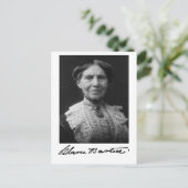 Portrait von Clara Barton Postkarte (Stehend Vorderseite)