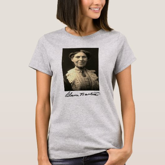 Portrait von Clara Barton T-Shirt (Vorderseite)