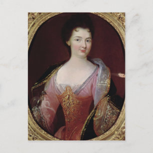 Portrait von Claudine Alexandrine Guerin Postkarte
