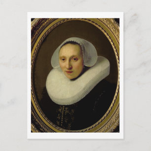 Portrait von Cornelia Pronck, Ehefrau Albert Cuype Postkarte