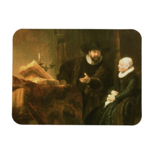 Portrait von Cornelius Anslo und seiner Ehefrau, 1 Magnet