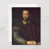 Portrait von Cosimo I de' Medici 1559 Postkarte (Vorne/Hinten)