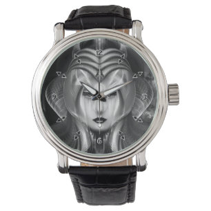 Portrait von Cyiria Midnight Bright Wrist Watch Armbanduhr