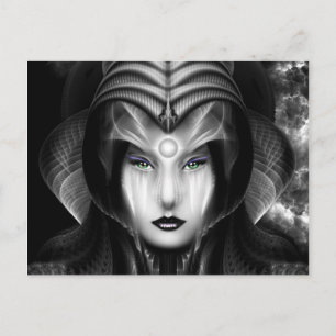 Portrait von Cyiria Mitternacht Postkarte