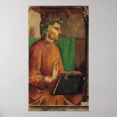Portrait von Dante Alighieri, c.1475 Poster (Vorne)