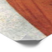 Portrait von Dante Poster (Ecke)