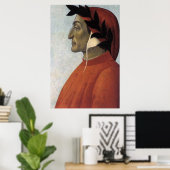 Portrait von Dante Poster (Heimbüro)