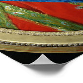 Portrait von Dauphin Louis von Frankreich Poster (Ecke)