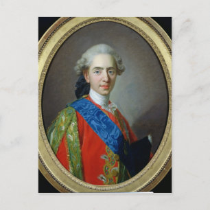 Portrait von Dauphin Louis von Frankreich Postkarte