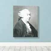 Portrait von David Hume Leinwanddruck (Insitu (Holzboden))