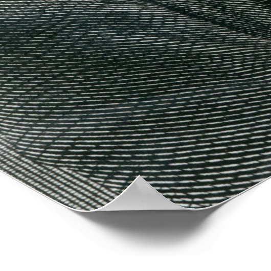 Portrait von David Hume Poster (Ecke)