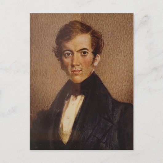 Portrait von David Livingstone Postkarte (Vorderseite)