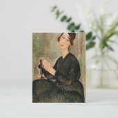 Portrait von Dedie Hayden, 1918 Postkarte (Stehend Vorderseite)