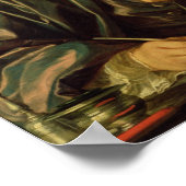 Portrait von Denis Diderot 1767 Poster (Ecke)