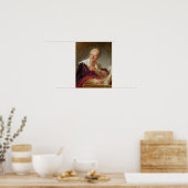 Portrait von Denis Diderot c.1769 Poster (Küche)
