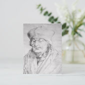 Portrait von Desiderius Erasmus 1520 Postkarte (Stehend Vorderseite)