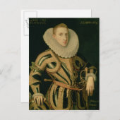 Portrait von Diego de Villamayor, 1609 Postkarte (Vorne/Hinten)