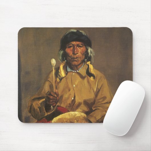 Portrait von Dieguito Roybal von Robert Henri Mousepad (Mit Mouse)