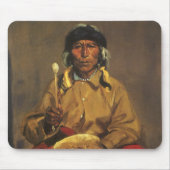 Portrait von Dieguito Roybal von Robert Henri Mousepad (Vorne)