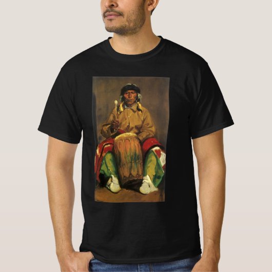 Portrait von Dieguito Roybal von Robert Henri T-Shirt (Vorderseite)