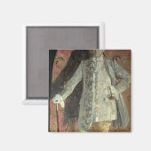 Portrait von Dmitry Smirnov Magnet (Vorderseite/Rückseite)