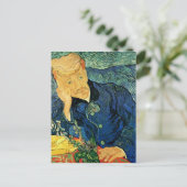 Portrait von Doktor Gachet, Van Gogh Fine Art Postkarte (Stehend Vorderseite)