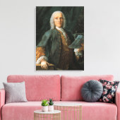 Portrait von Domenico Scarlatti Leinwanddruck (Insitu (Wohnzimmer))