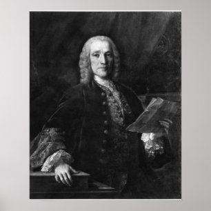 Portrait von Domenico Scarlatti Poster