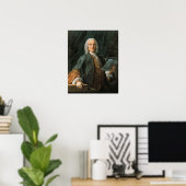 Portrait von Domenico Scarlatti Poster (Heimbüro)