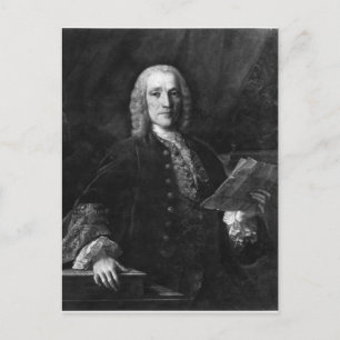 Portrait von Domenico Scarlatti Postkarte