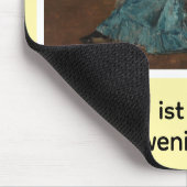 Portrait von Dora Wheeler mit frechem Spruch Mousepad (Ecke)