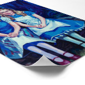 Portrait von Dorothy und Alice-Dark-Academia Poster (Ecke)