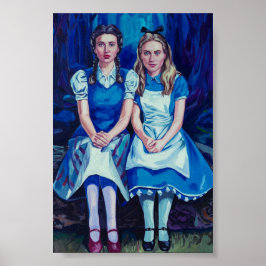 Portrait von Dorothy und Alice-Dark-Academia Poster
