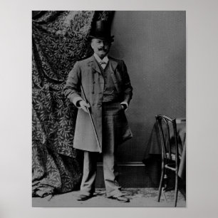 Portrait von Dr. Barnardo Poster