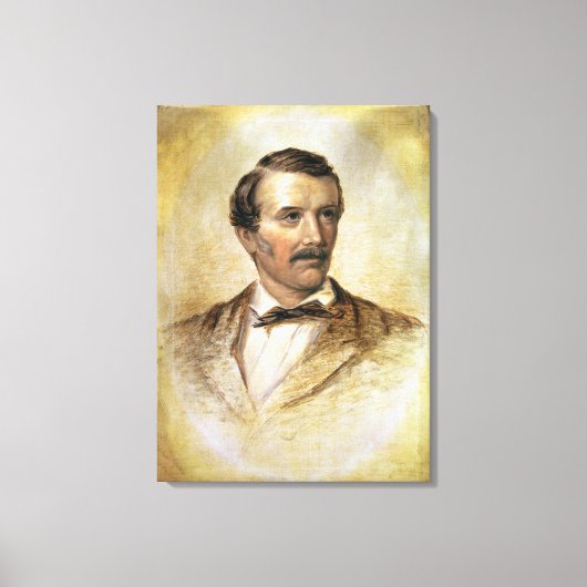 Portrait von Dr. David Livingstone Leinwanddruck (Vorderseite)