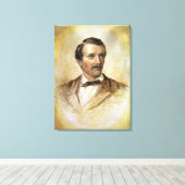 Portrait von Dr. David Livingstone Leinwanddruck (Insitu (Holzboden))
