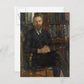 Portrait von Dr. Edward Meyer 1910-11 Postkarte (Vorne/Hinten)